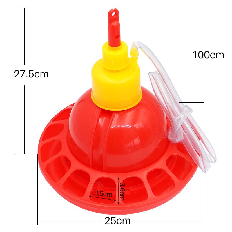 Chicken Nipple Drinker - 1 Set Kip Eend Gans Vleeskuikens