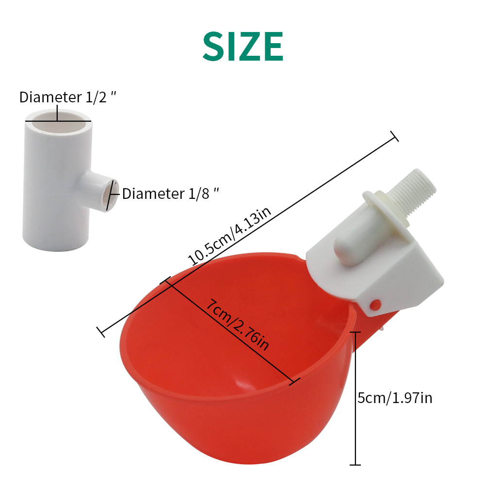 5/10/20 Stuks Plastic Gevogelt - Chicken Nipple Drinker recensie en prijs