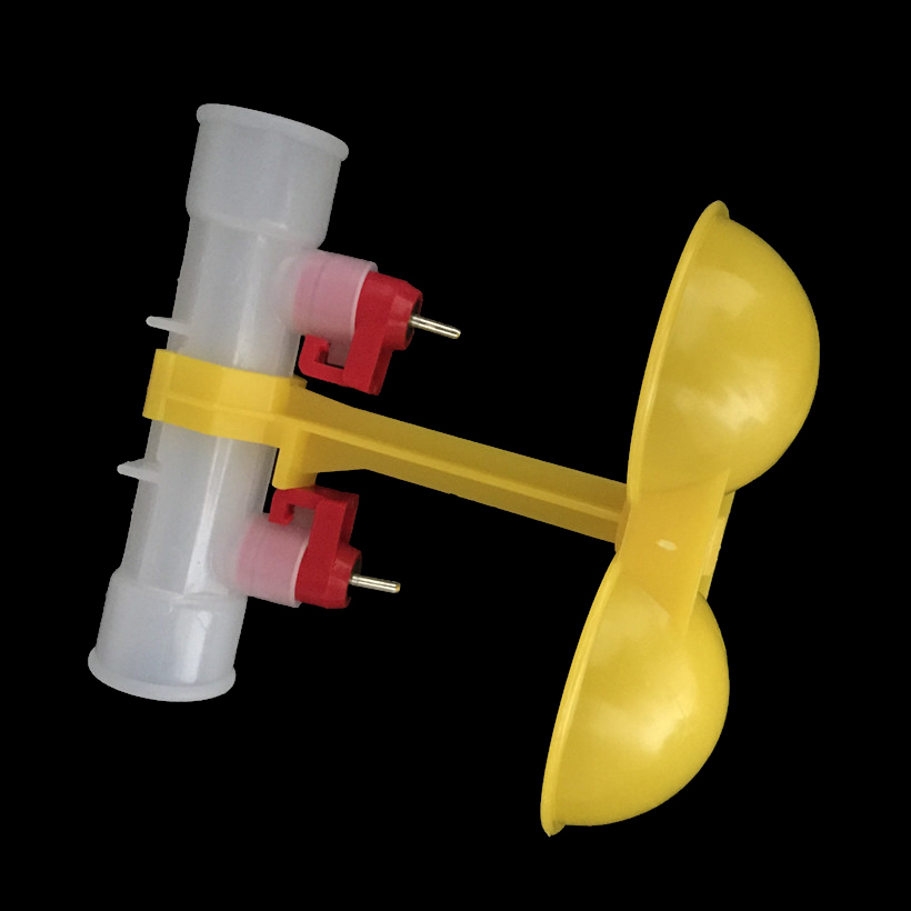 Kip waterer dubbele nippel dri - Chicken Nipple Drinker recensie en prijs