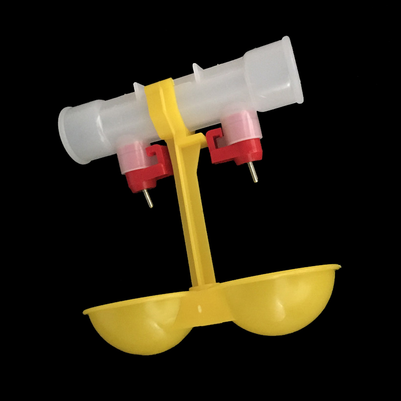 Kip waterer dubbele nippel dri - Chicken Nipple Drinker recensie en prijs