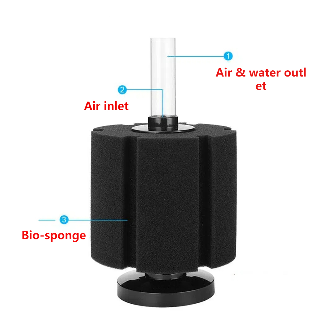 Aquariumfilterspons voor aquar - Aquaculture Aerator Pump recensie en prijs