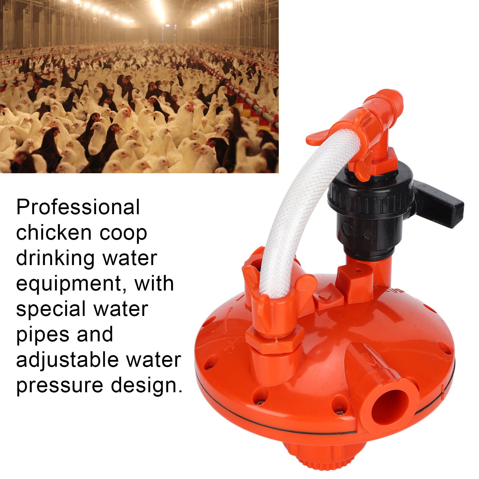 Boerderij waterdrukregelaar vo - Chicken Nipple Drinker recensie en prijs