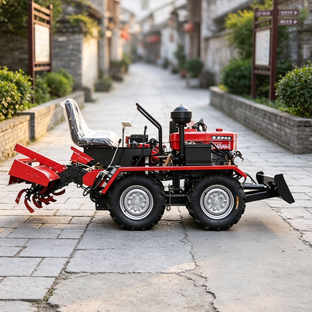 Aangepaste 4-wiel 4WD rotorkop - Farming Equipment For Agriculture recensie en prijs