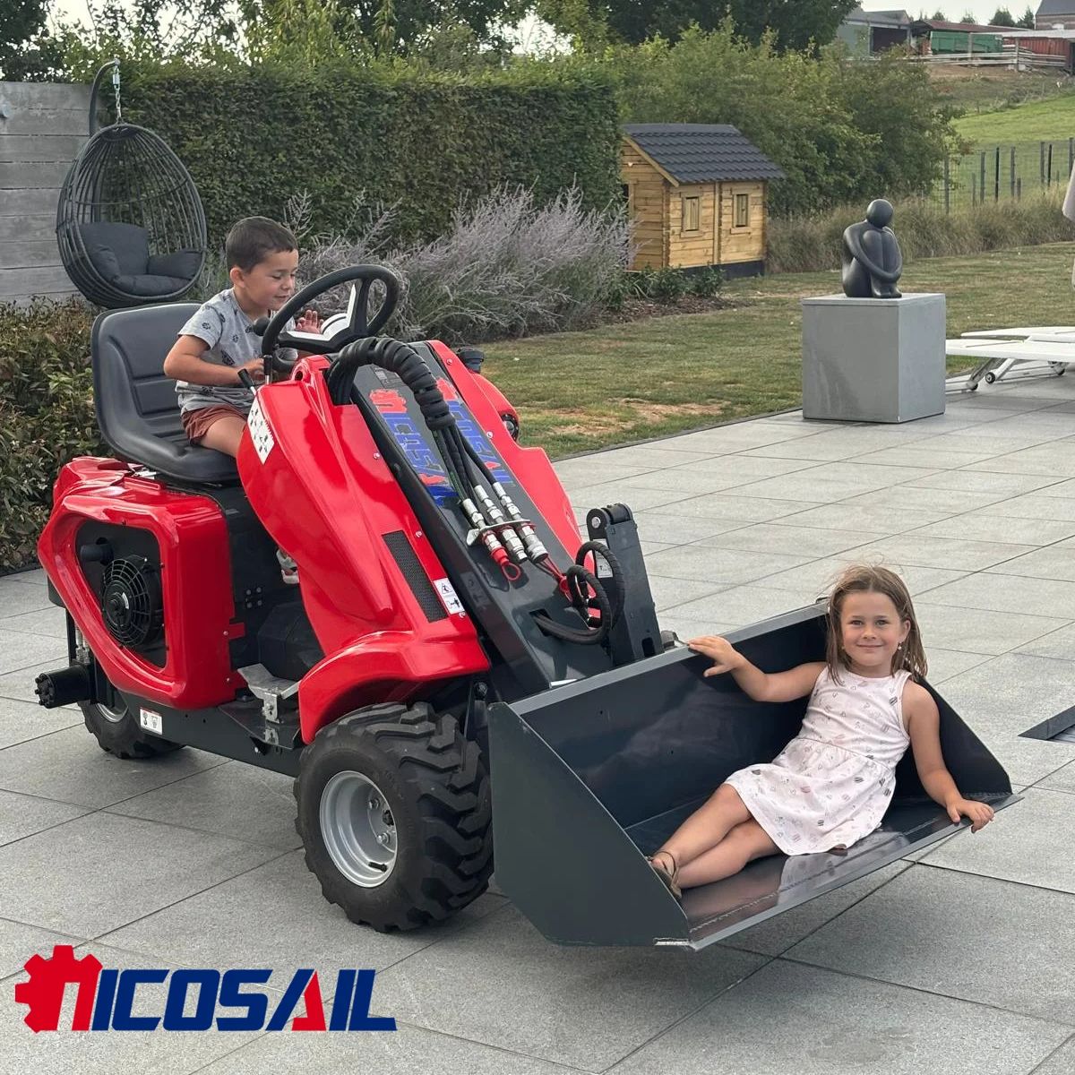 Mini 3-wiel skid steer lader v - Farming Equipment For Agriculture recensie en prijs